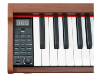 MusicMate Pianino cyfrowe MM-P40-BW ClassicTouch - BURLYWOOD - 1588212 - zdjęcie 10